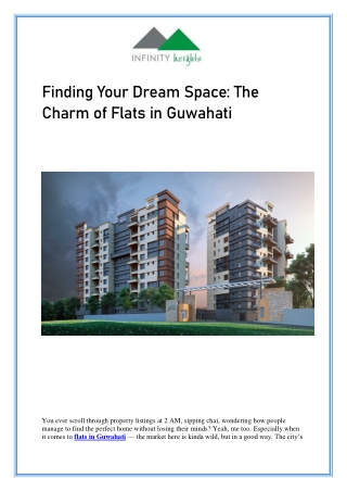 Flats in Guwahati | Premium Apartments for Sale at Infinity Heights