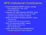 NPS Institutional Contributions