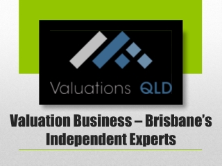 Business Valuation QLD – Certified Reports for All Purposes