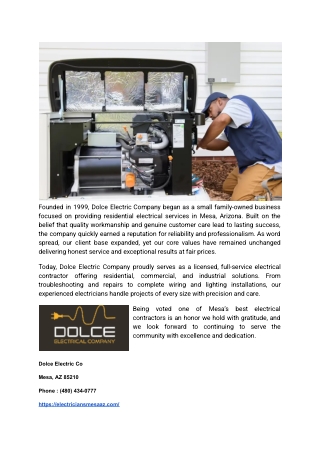 Dolce Electric Co
