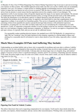 How To Get More Cash From An Automobile Accident Negotiation