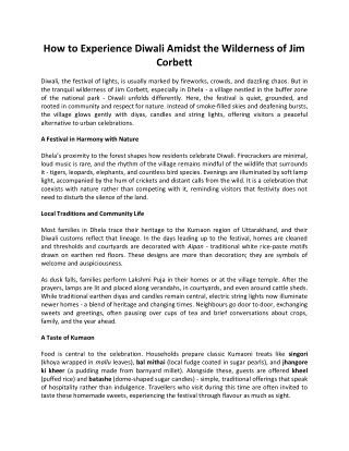 Villa in Jim Corbett - Hriday Bhoomi Resort