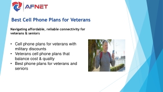 Discover the Best Cell Phone Plans by AFNET