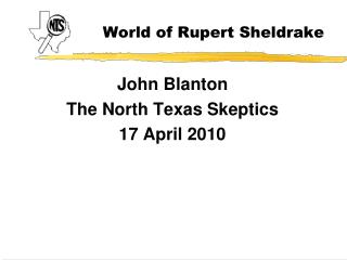 World of Rupert Sheldrake