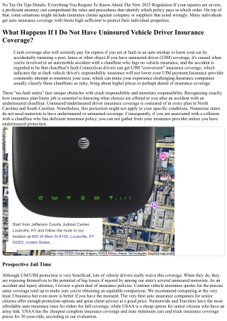 What Is Without Insurance Vehicle Driver Protection?