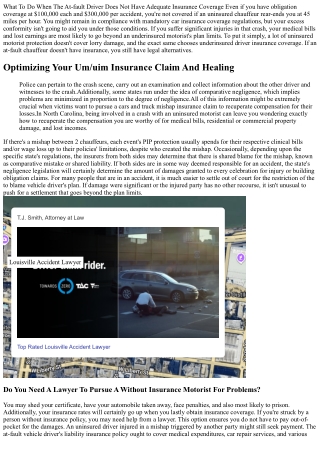 Exactly How Underinsured And Uninsured Vehicle Driver Insurance Coverage Works