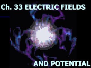 Ch. 33 ELECTRIC FIELDS