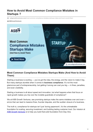 asbgrowthventures.com-How to Avoid Most Common Compliance Mistakes in Startups