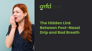 Does Post-Nasal Drip Cause Bad Breath