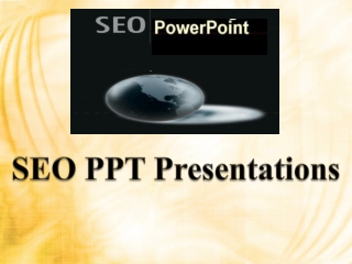SEO PPT Presentations
