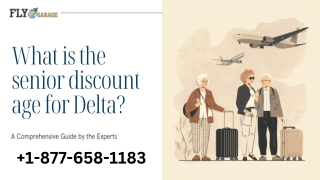 1-877-658-1183 - What is the senior discount age for Delta