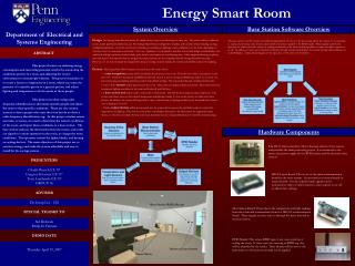 Energy Smart Room