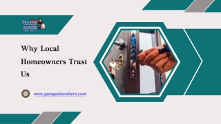 Why Local Homeowners Trust Us