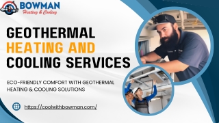 Bowman Heating and Cooling – Reliable Geothermal Heating And Cooling Services