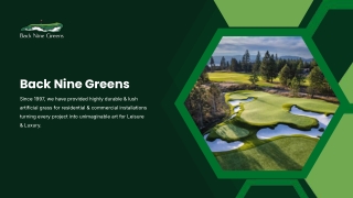 Artificial Lawn Installation