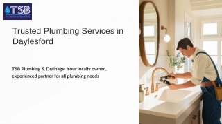 Plumber Daylesford