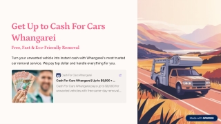 Cash For Cars Whangarei