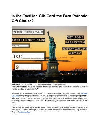 BLOG 4 _ Month 1 _ Is the Tactilian Gift Card the Best Patriotic Gift Choice_