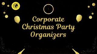 Corporate Christmas Party Organizers