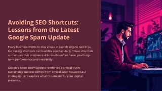 Avoiding SEO Shortcuts Lessons from the Latest Google Spam Update