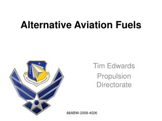 Alternative Aviation Fuels