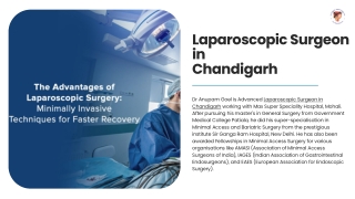 Best Laparoscopic Surgeon in Chandigarh