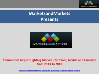 Commercial Airport Lighting Market - Terminal, Airside and L