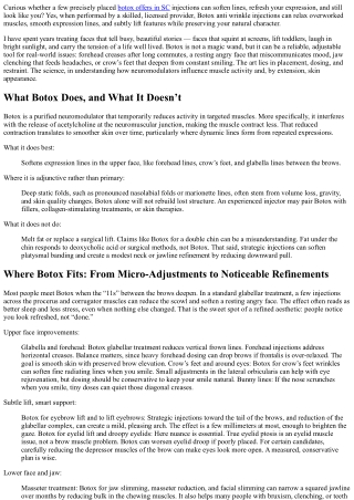 Age Gracefully: Botox Anti-Wrinkle Injections