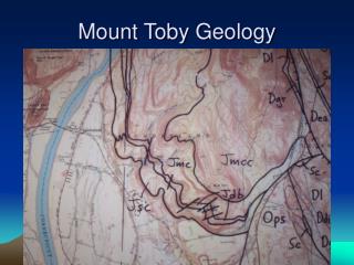 Mount Toby Geology