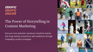 Authentic Storytelling that Moves People and Brands