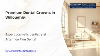 Premium Dental Crowns in Willoughby