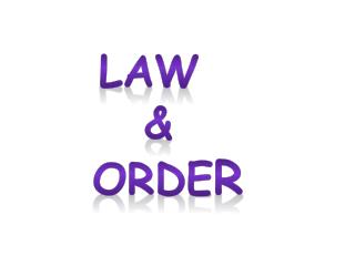 Law & orde r