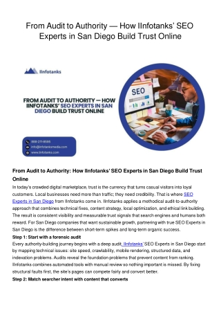 SEO Experts in San Diego