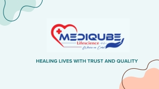 Top Medicine Company in India | Mediqube Lifescience