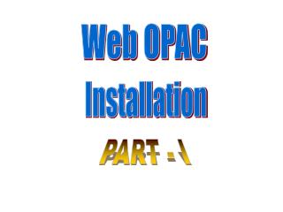 Web OPAC
