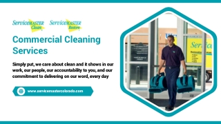 Keep Your Business Spotless with Our Commercial Cleaning Services