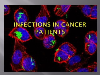 Infections in cancer patients
