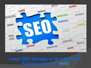 Latest SEO Strategy of 2014 for Small Business Owners - NITS