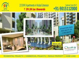 Available 885 sq-ft floor area in amrapali o2 valley noida e