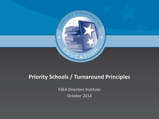 Priority Schools / Turnaround Principles