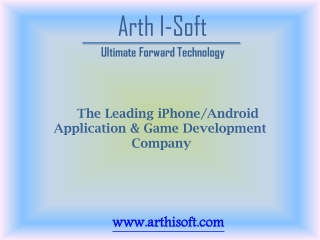 Arth I-Soft Mobile App Development Company