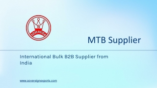 Reliable MTB Cycle Supplier from India for Global Business Partners