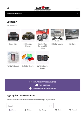 Exterior Vehicle Lighting