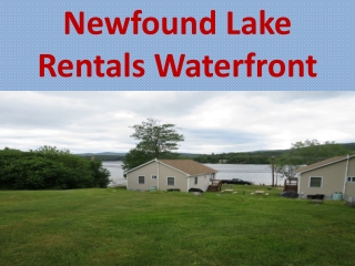 newfound lake rentals waterfront