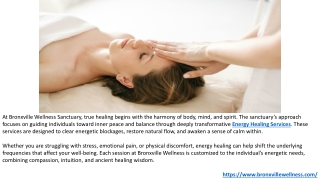 Experience Wellness with Massage Wellness Center at Bronxville Wellness.PPTX