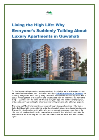 Luxury Apartments & Flats in Guwahati | Infinity Heights