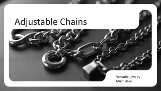 Adjustable Chain Necklaces The Versatile Jewelry Must-Have for Every Style