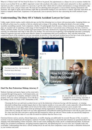 What Does A Vehicle Accident Lawyer Really Do? A Detailed Overview