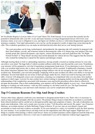 Exactly How A Lawyer Can Assist With Your Vehicle Accident?