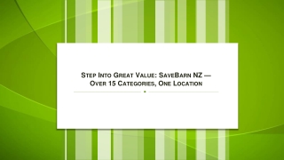Step Into Great Value SaveBarn NZ — Over 15 Categories, One Location